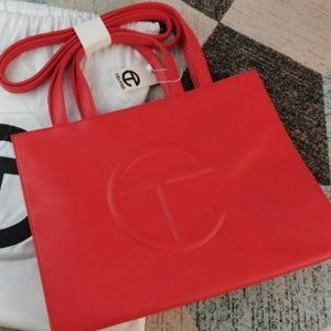 Women's Bags Telfar Medium Red Shopping Bag